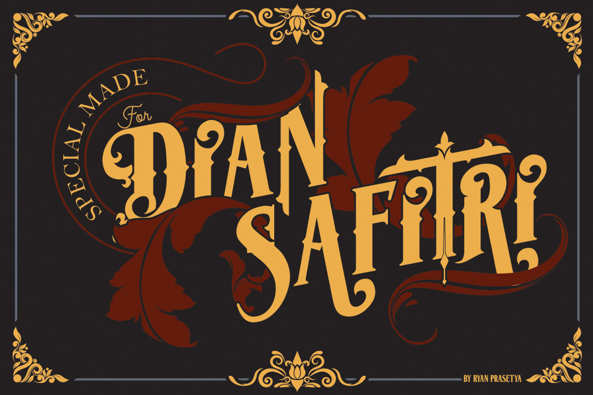 Authentic Vintage Fonts Bundle, a Font by Ryan Prasetya (Photo 3 of 8)