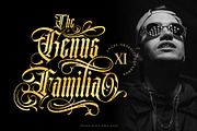 Black Famous Typeface, a Blackletter Font by alit design (Thumbnail 6 of 20)