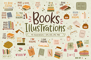 Books & Reading Illustrations, an Education Illustration by Anna Studio (Thumbnail 1 of 12)