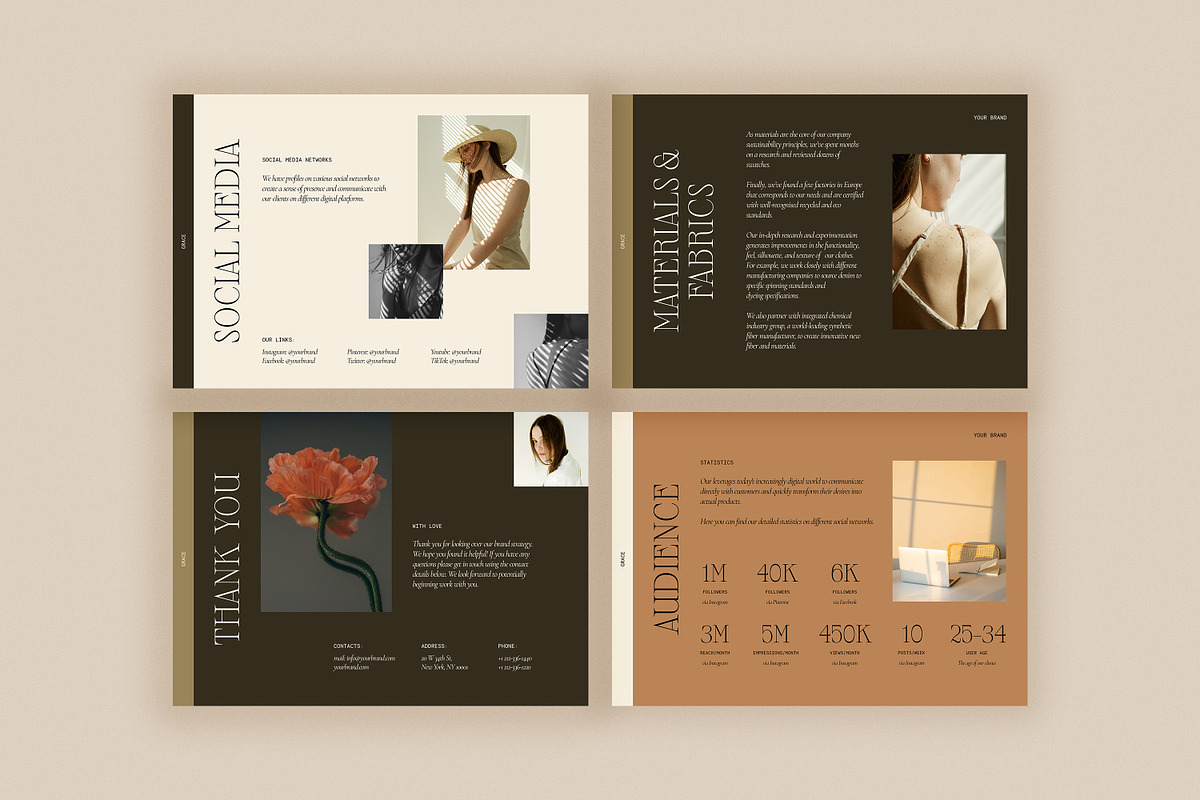 CANVA PS Media Kit Presentation, a Presentation Template by Love Radiation Studio (Photo 10 of 17)