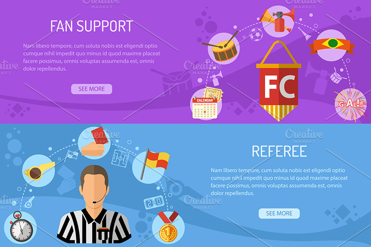 Soccer Themes, a Sport Illustration by TAlex (Photo 4 of 7)
