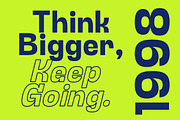 Qalzo Bold Modern Display Sans, a Sans Serif Font by timelesstype.co (Thumbnail 6 of 20)