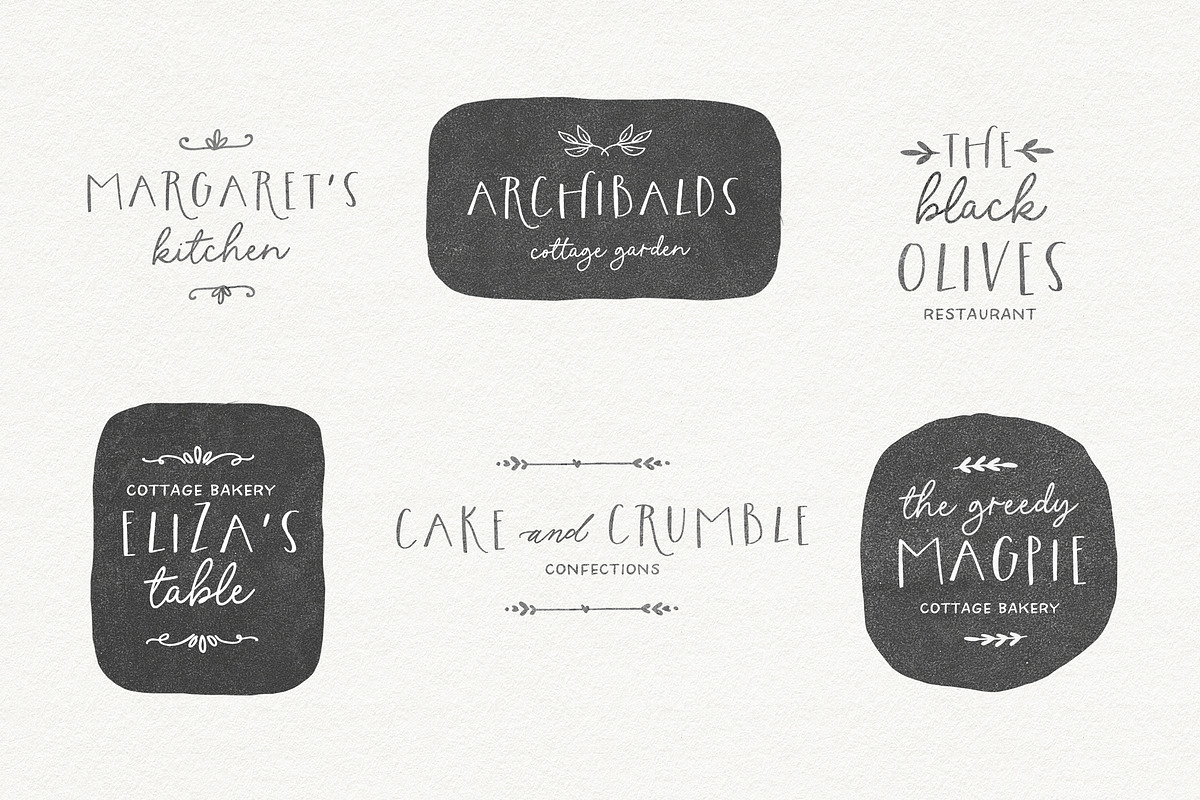 The Perfect Match Fonts and Dings preview 7