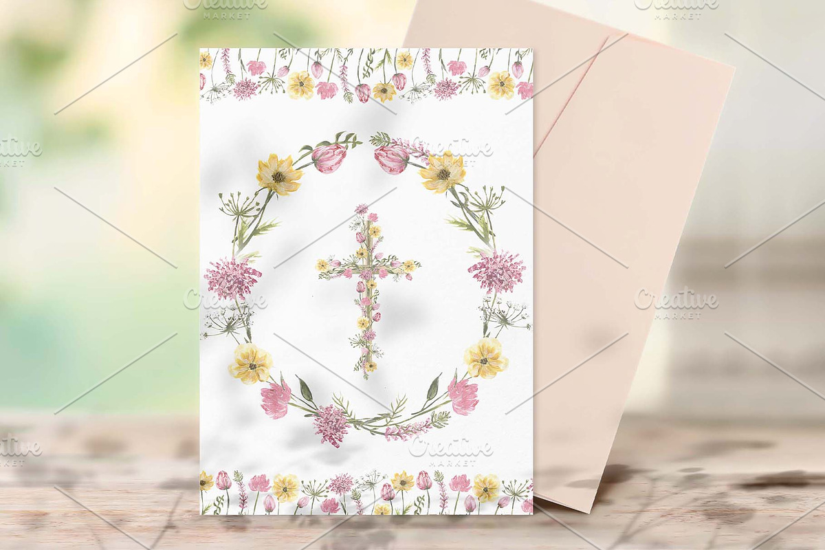Acrylic Meadow Flowers Mini Set, a Decorative Illustration by MayaNavits (Photo 4 of 9)