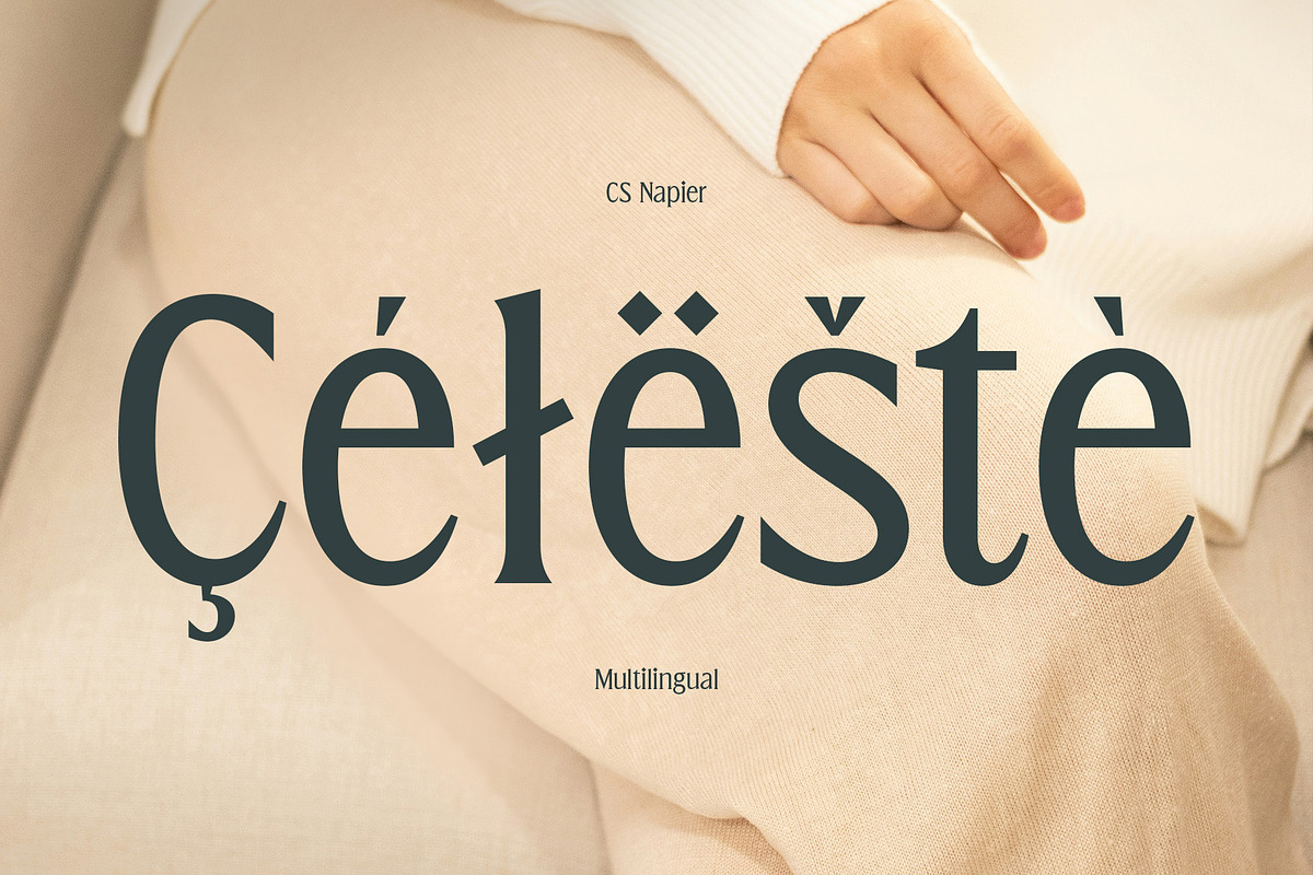 CS Napier – Modern Font, a Serif Font by Craft Supply Co. (Photo 5 of 8)