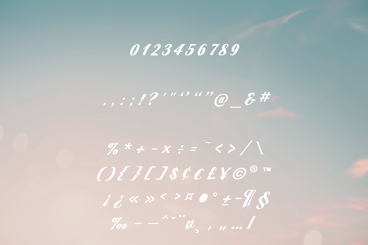 Hueman | Script Font, a Script Font by Creative Foundry (Photo 8 of 8)