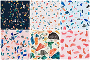 Watercolor Terrazzo Patterns, a Pattern Graphic by Slastick (Thumbnail 5 of 6)