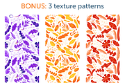 Shapes and leaves for patterns, a Pattern Graphic by museberry (Thumbnail 8 of 9)