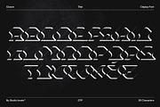 Chasm - Display Font Family, a Serif Font by Studio Innate (Thumbnail 6 of 6)