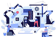 Development and software programming, a Technology Illustration by IcoMaker (Thumbnail 6 of 10)