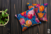 Bright Tulip Flower Seamless Pattern, a Pattern Graphic by Creative Store (Thumbnail 3 of 5)