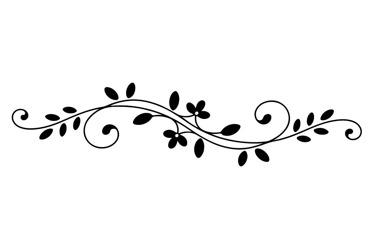 Ornamental Floral Silhouette, a Decorative Illustration by himelgfx (Photo 8 of 18)