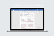 Business Plan | MS Word & Indesign, a Stationery Template by design_hut (Thumbnail 3 of 7)