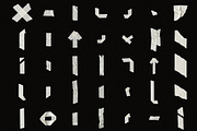 35 Adhesive Duct Tape Pieces Texture, a Texture Graphic by smishura (Thumbnail 2 of 5)