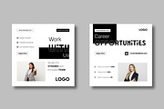 Modern Job Hiring Social Media Post, a Social Media Template by MightyDesign (Thumbnail 5 of 8)