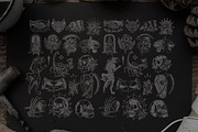 Aero Wolves + Extras, a Blackletter Font by IronbirdCreative (Thumbnail 7 of 9)