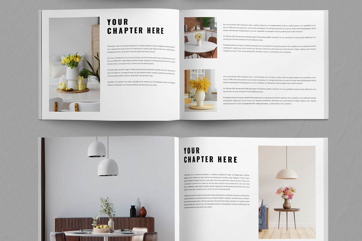 Book Template Layout