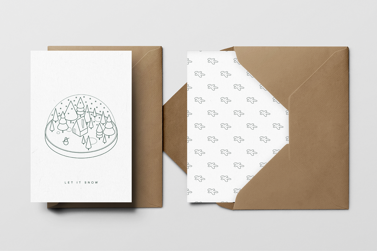 LIGHT MINIMAL CHRISTMAS, an Object Graphic by ME_COLLAGE (Photo 9 of 13)