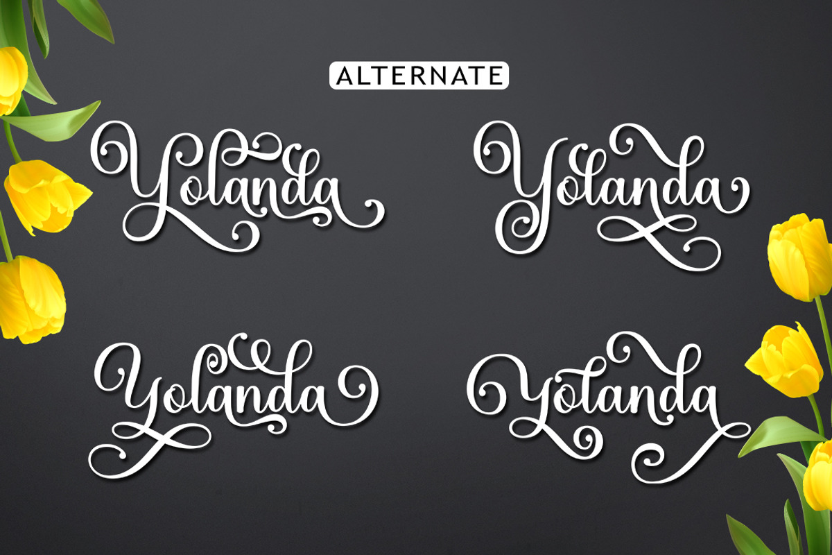 The Yolanda Font Duo, a Script Font by Madjack.font (Photo 6 of 9)
