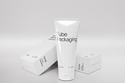 Tube Skincare Mockup, a Packaging Mockup by graphicook (Thumbnail 3 of 4)