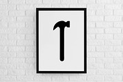 Mechanical Tools Silhouette SVG, a Work Illustration by newminddesign (Thumbnail 2 of 3)