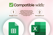 Budget Spreadsheet – Google Sheets, a Templates & Theme by vitalinagerman (Thumbnail 8 of 10)
