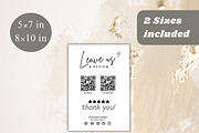 Ask For Review QR Code Sign Template, a Card Template by Climbwithelevator (Thumbnail 6 of 9)
