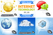 Internet Technologies Concepts, a Finance Illustration by TAlex (Thumbnail 1 of 6)