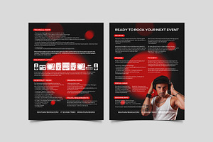 DJ Press Kit & Resume Template / EPK