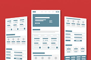 Features Wireframe Software, an UI Kit Template by MightyDesign (Thumbnail 1 of 9)