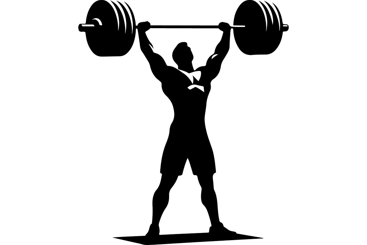 Vintage Strongman Weightlifting Bund, an Object Graphic by jahid234 (Photo 9 of 13)