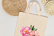Spring floral watercolor Pinki, a Decorative Illustration by Julia Bogdan (Thumbnail 2 of 9)
