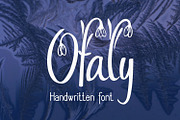 Ofaly, a Script Font by Digital Typeface Studio (Thumbnail 1 of 4)
