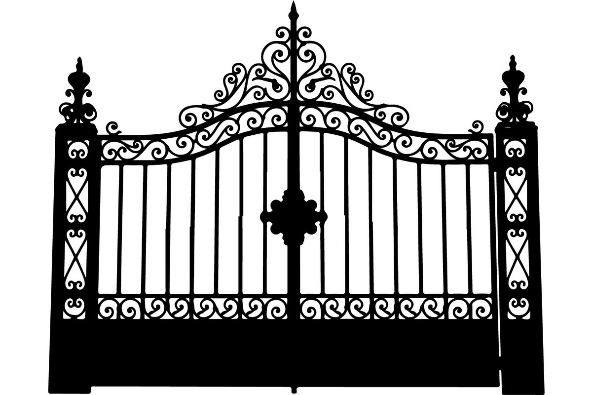 Decorative Iron Gate Bundle, a Decorative Illustration by Designer_Momina (Photo 24 of 26)