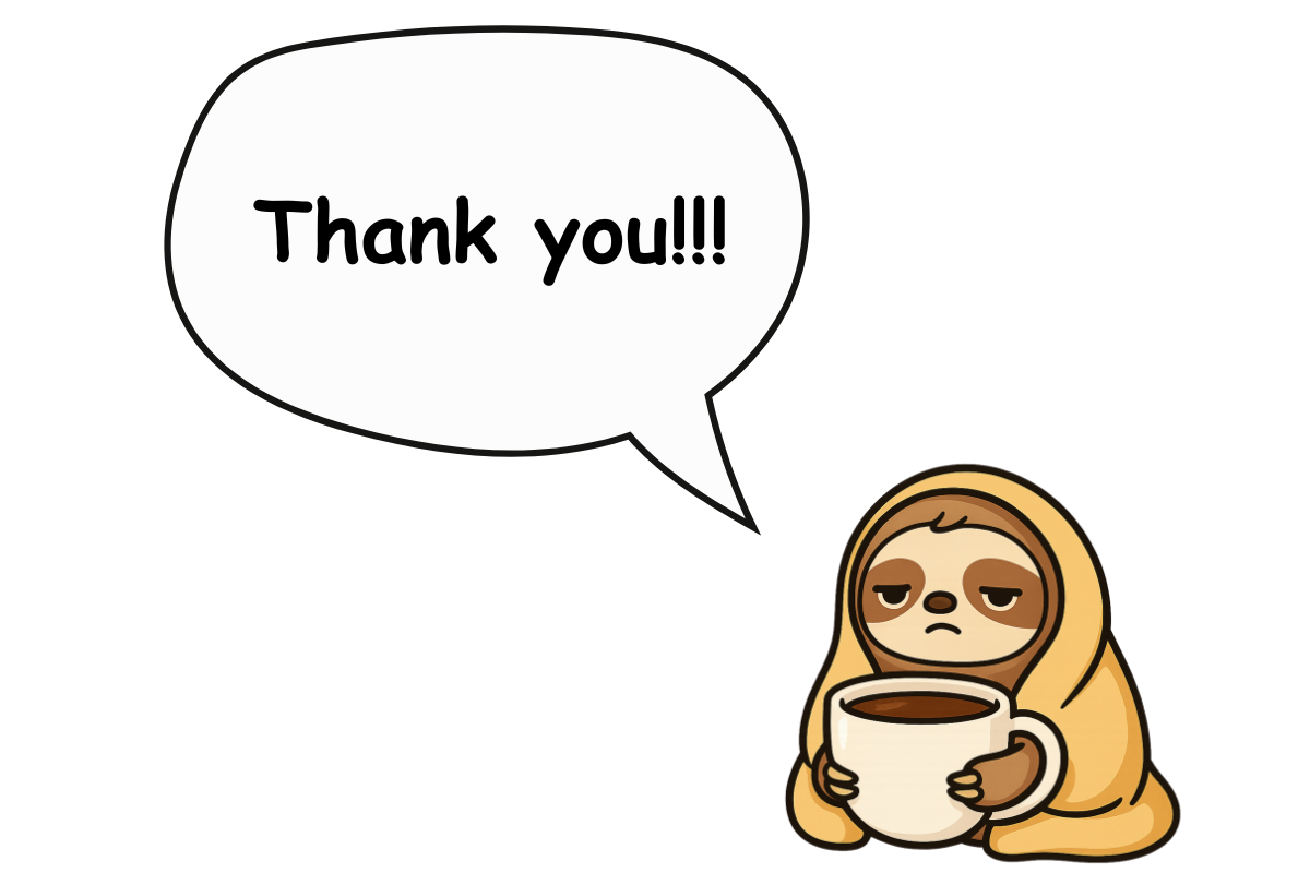 Funny Sarcastic Sloth Sublimation, an Animal Illustration by Smillyy Threads (Photo 6 of 6)