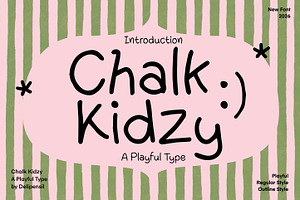 Chalk Kidzy - Bold, Fun, and Full