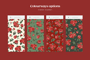 Classic Vintage Roses Pattern, a Pattern Graphic by Yello_illustration (Thumbnail 4 of 16)