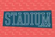 Stadium, a Serif Font by Kitaleigh (Thumbnail 1 of 2)