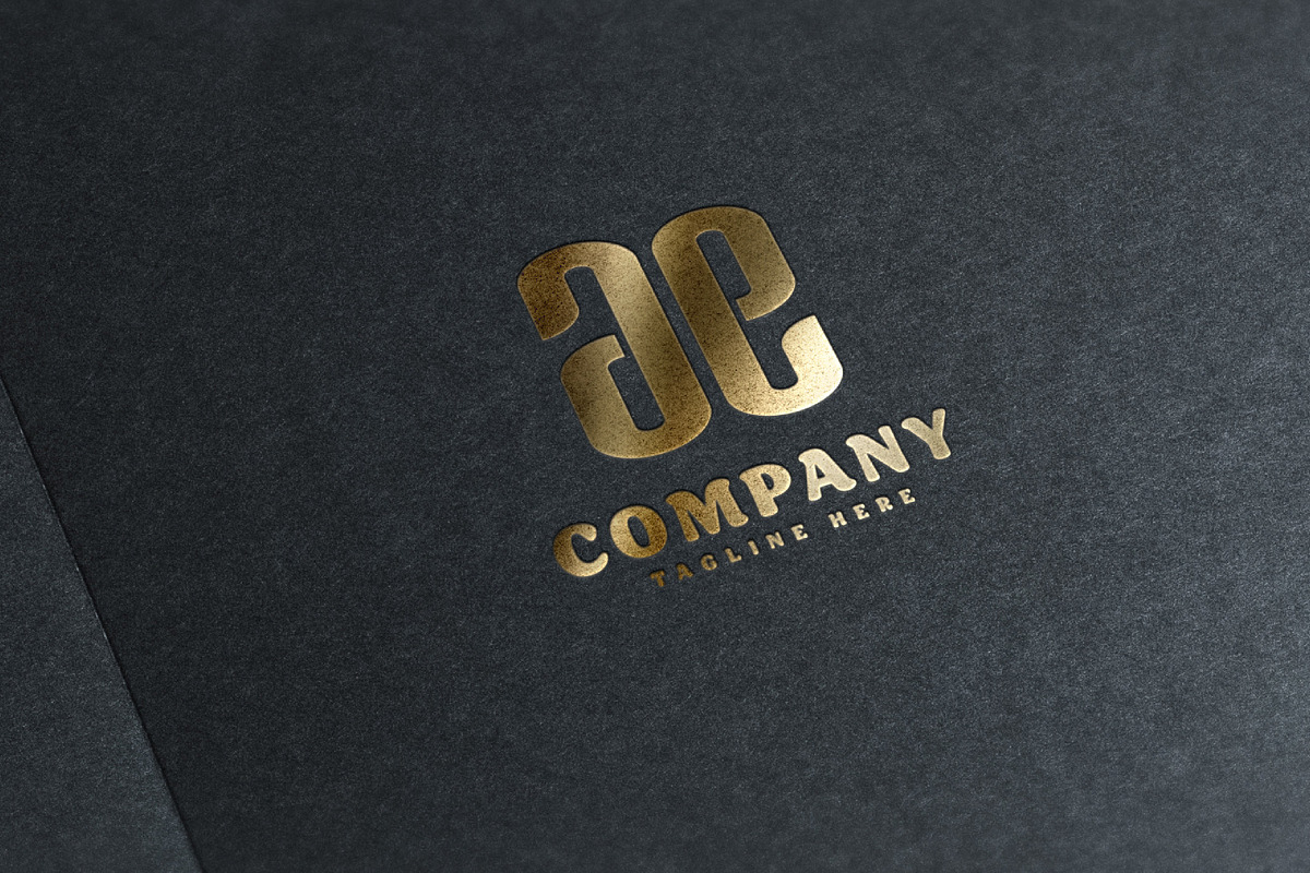 Letter AE Ambigram Logo Design, a Branding & Logo Template by Saba Vector (Photo 2 of 3)