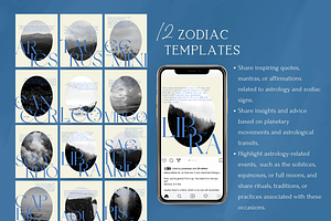 Astrology Instagram Canva Template