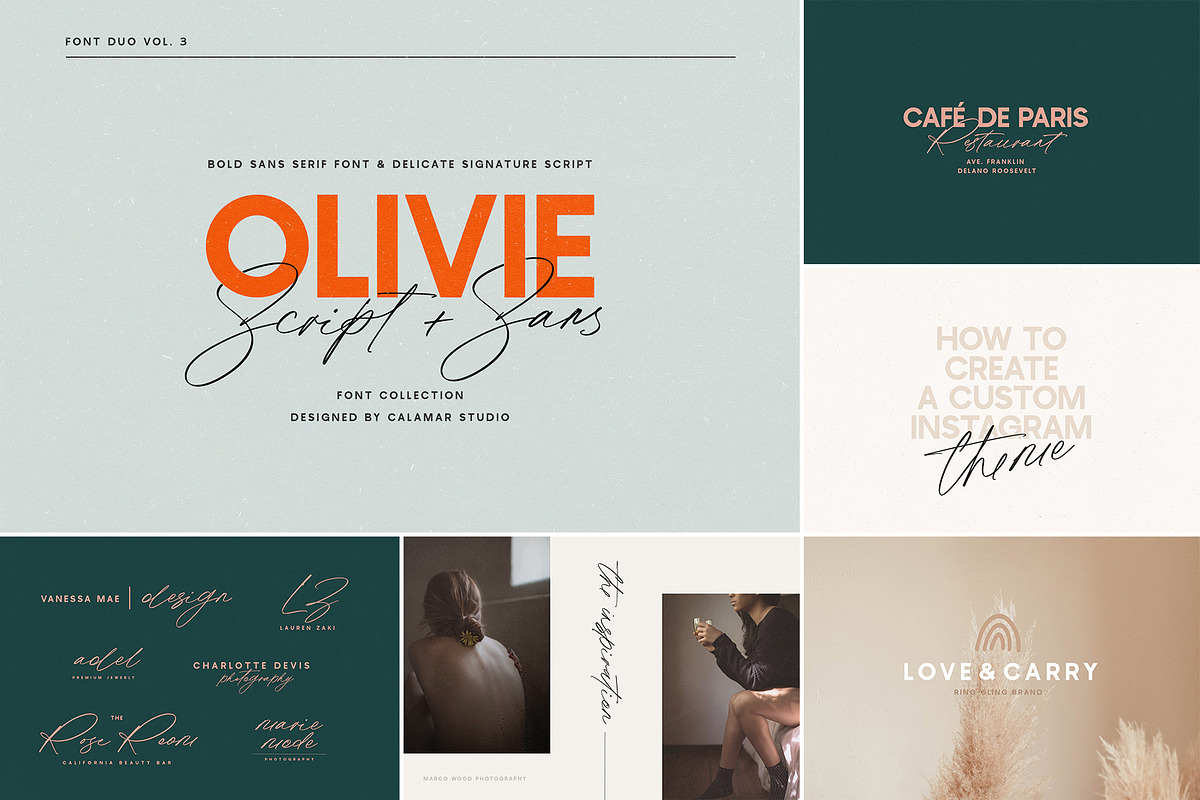 WHOLE SHOP FONT BUNDLE, a Serif Font by Calamar Studio (Photo 9 of 33)
