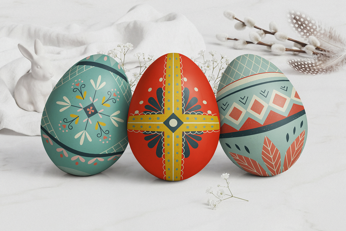 Easter Egg Mockup, a Mockup by PopotLane (Photo 2 of 6)
