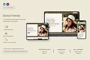 Coach & Therapist Website Template, a WordPress Template by Web Template Market (Thumbnail 4 of 9)