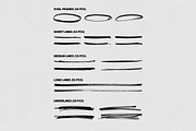 MARKER FRAMES & LINES / 400 PNG Elem, an Object Graphic by BORT GRAPHIC (Thumbnail 9 of 9)