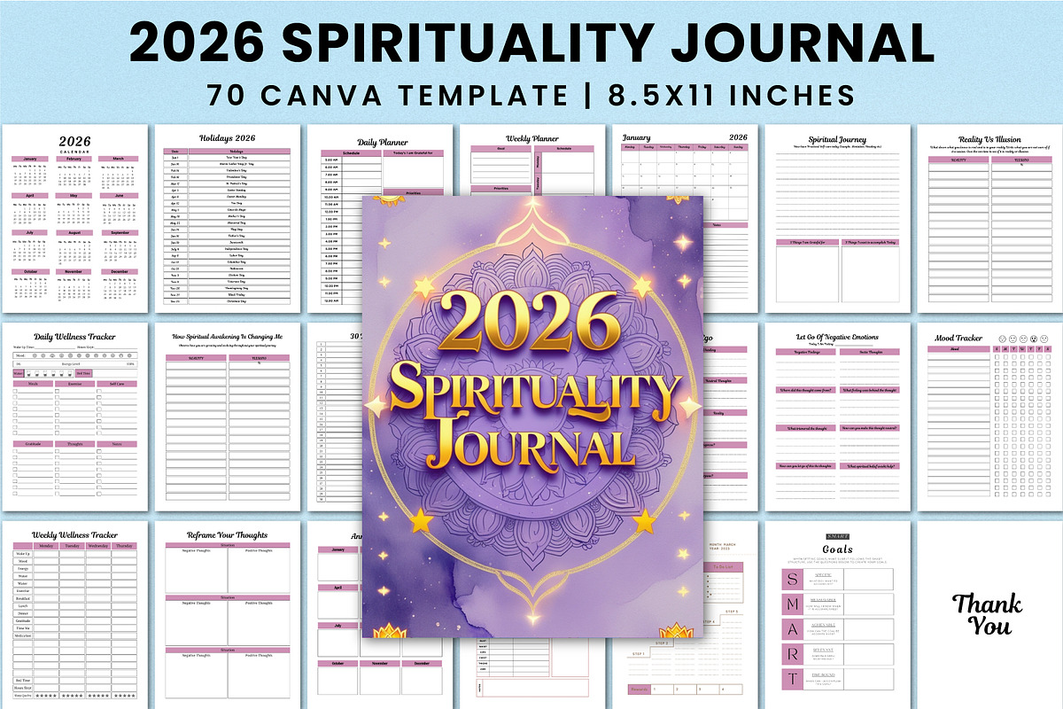Mega 2026 KDP Interior Bundle, a Stationery Template by Shumaya (Photo 9 of 10)