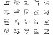 Files and Folders Ico, an Outline Icon by Brickclay (Thumbnail 6 of 6)