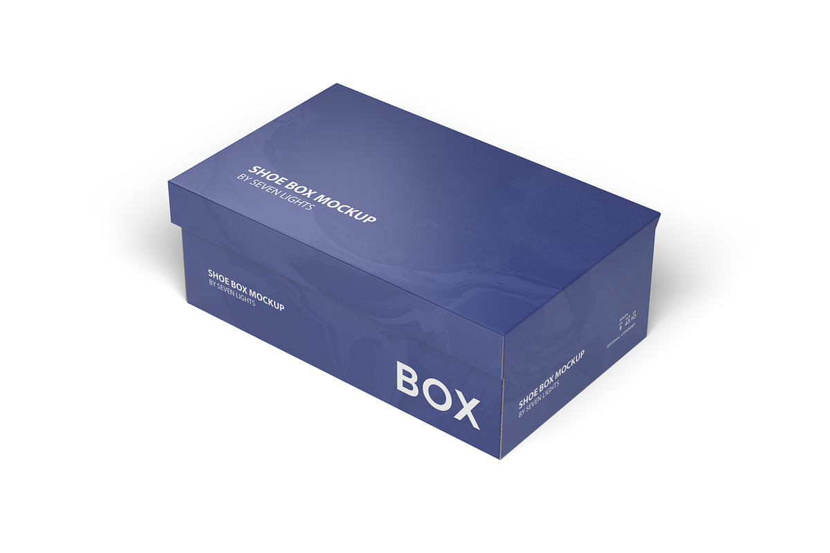Shoe box Mockup, a Packaging Mockup by Seven Lights (Photo 2 of 10)