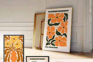 Fall Gallery Vector Poster Creator