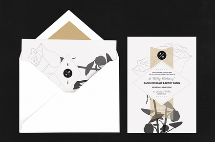 Rose Invitation