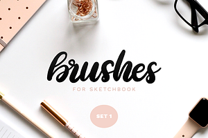 Sketchbook Brushes 1: Calligraphy